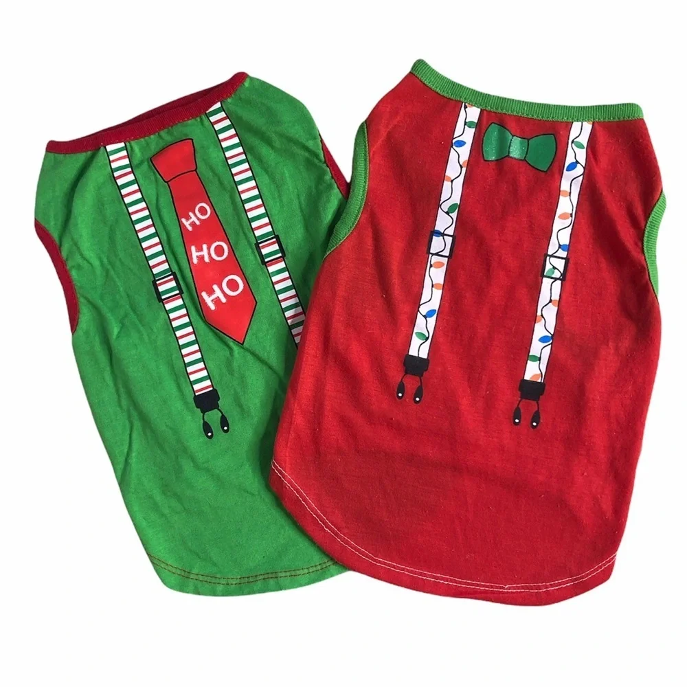 Holiday Dog T-Shirts - Christmas